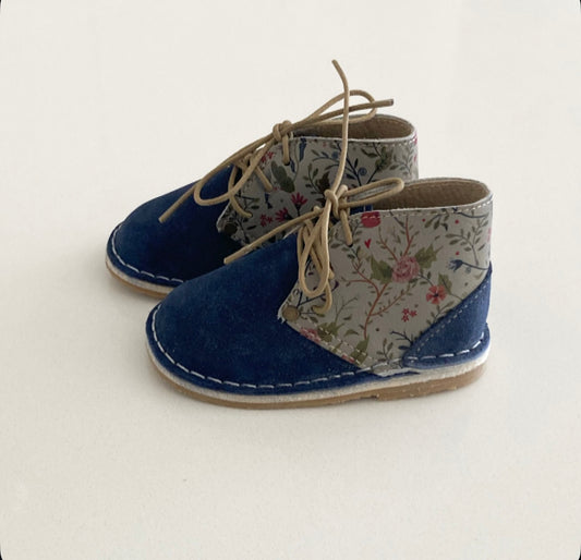 BOTANICAL NAVY VELLIES