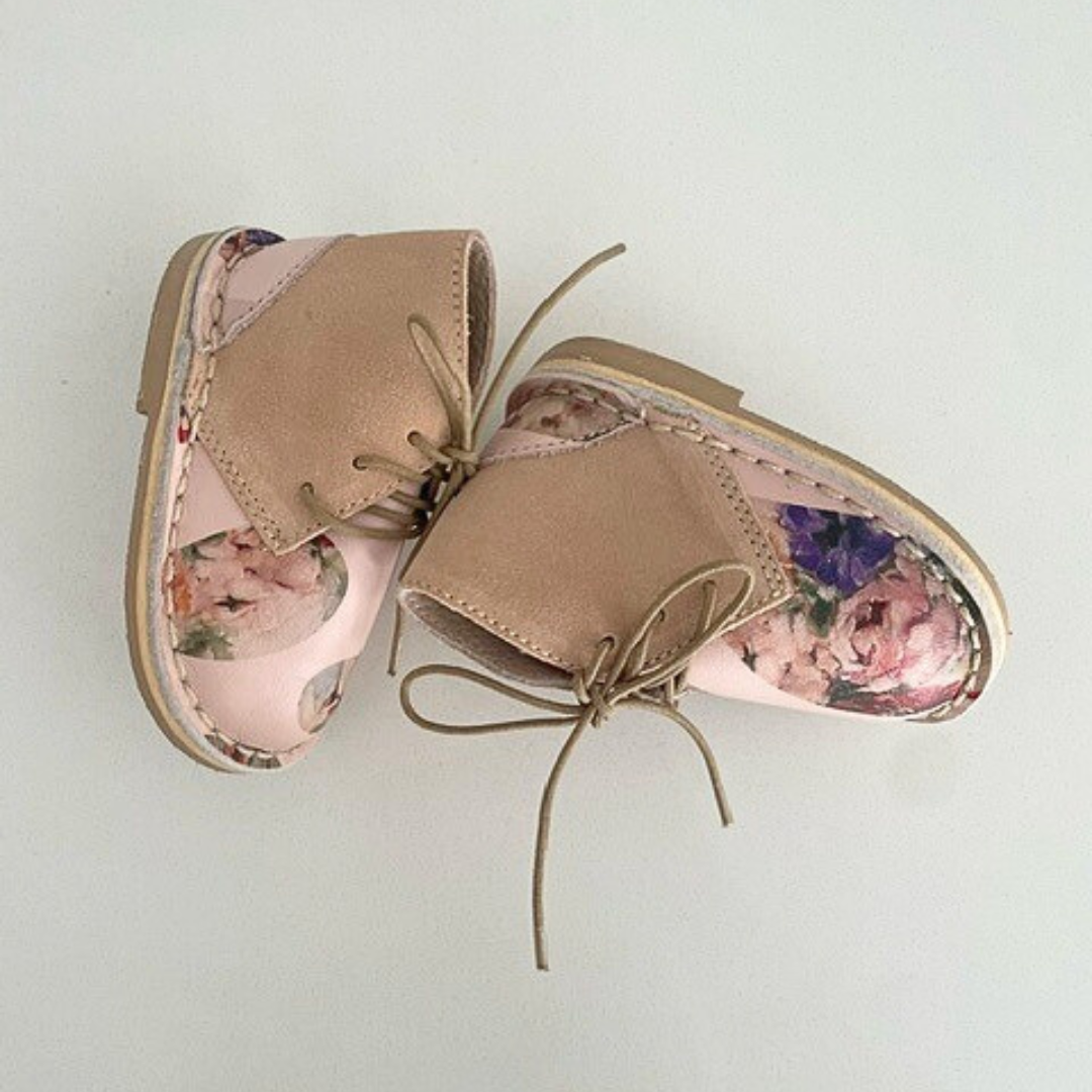 Floral Pink Vellies